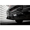 Maxton - Arriere Lame (avec une barre verticale) BMW 7 M-Pack G70 Noir Brillant