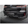 Maxton - Arriere Lame (avec une barre verticale) BMW 7 M-Pack G70 Noir Brillant