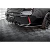 Maxton - Arriere Lame (avec une barre verticale) BMW 7 M-Pack G70 Noir Brillant