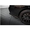 Maxton - Arriere Lame (avec une barre verticale) BMW 7 M-Pack G70 Noir Brillant