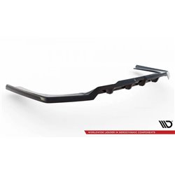 Maxton - Arriere Lame (avec une barre verticale) BMW 7 M-Pack G70 Noir Brillant