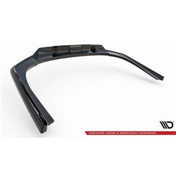 Maxton - Arriere Lame (avec une barre verticale) BMW 7 M-Pack G70 Noir Brillant