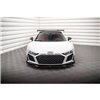 Maxton - Lame Du Pare-Chocs Avant V.3 + Ailerons Audi R8 Mk2 Facelift Noir Brillant