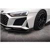 Maxton - Lame Du Pare-Chocs Avant V.3 + Ailerons Audi R8 Mk2 Facelift Noir Brillant