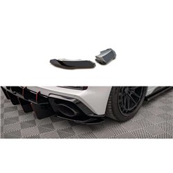 Maxton - Lames De Pare-Chocs Arrière Latérales Audi R8 Mk2 Facelift Noir Brillant