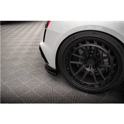 Maxton - Lames De Pare-Chocs Arrière Latérales Audi R8 Mk2 Facelift Noir Brillant