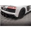Maxton - Lames De Pare-Chocs Arrière Latérales Audi R8 Mk2 Facelift Noir Brillant