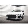 Maxton - Lame Du Pare-Chocs Avant V.3 Audi R8 Mk2 Facelift Noir Brillant