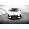 Maxton - Lame Du Pare-Chocs Avant V.2 Audi R8 Mk2 Facelift Noir Brillant