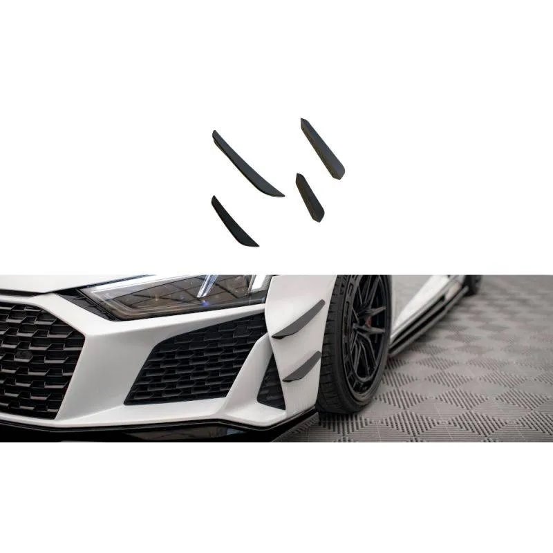 Maxton - Ailes de pare-chocs avant (Canards) Audi RS3 Sportback 8Y Facelift