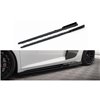 Maxton - Rajouts Des Bas De Caisse V.2 + Ailerons Audi R8 Mk2 Facelift Noir Brillant