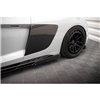 Maxton - Rajouts Des Bas De Caisse V.2 + Ailerons Audi R8 Mk2 Facelift Noir Brillant