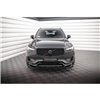 Maxton - Lame Du Pare-Chocs Avant V.1 Volvo XC90 R-Design Mk2 Facelift Noir Brillant