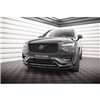 Maxton - Lame Du Pare-Chocs Avant V.1 Volvo XC90 R-Design Mk2 Facelift Noir Brillant