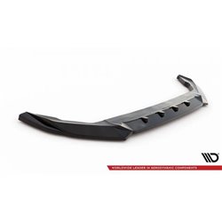 Maxton - Lame Du Pare-Chocs Avant V.1 Volvo XC90 R-Design Mk2 Facelift Noir Brillant