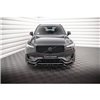 Maxton - Lame Du Pare-Chocs Avant V.2 Volvo XC90 R-Design Mk2 Facelift Noir Brillant