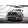 Maxton - Lame Du Pare-Chocs Avant V.2 Volvo XC90 R-Design Mk2 Facelift Noir Brillant