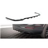 Maxton - Arriere Splitter (avec une barre verticale) Volvo XC90 R-Design Mk2 Facelift Noir Brillant