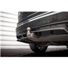 Maxton - Arriere Lame (avec une barre verticale) Volvo XC90 R-Design Mk2 Facelift Noir Brillant