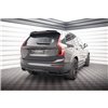 Maxton - Arriere Lame (avec une barre verticale) Volvo XC90 R-Design Mk2 Facelift Noir Brillant