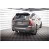 Maxton - Arriere Lame (avec une barre verticale) Volvo XC90 R-Design Mk2 Facelift Noir Brillant