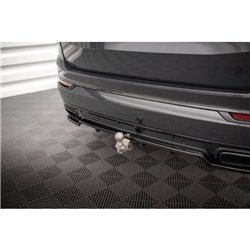 Maxton - Arriere Lame (avec une barre verticale) Volvo XC90 R-Design Mk2 Facelift Noir Brillant
