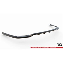 Maxton - Arriere Lame (avec une barre verticale) Volvo XC90 R-Design Mk2 Facelift Noir Brillant