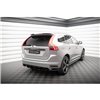 Maxton - Lames De Pare-Chocs Arrière Latérales Volvo XC60 R-Design Mk1 Facelift Noir Brillant