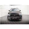 Maxton - Lame Du Pare-Chocs Avant Volvo XC60 R-Design Mk2 Facelift Noir Brillant