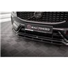 Maxton - Lame Du Pare-Chocs Avant Volvo XC60 R-Design Mk2 Facelift Noir Brillant
