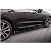 Maxton - Rajouts Des Bas De Caisse Volvo XC60 R-Design Mk2 Facelift Noir Brillant
