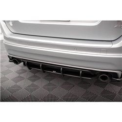 Maxton - Street Pro Central Diffuseur Arriere Volvo XC60 R-Design Mk1 Facelift Noir