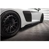 Maxton - Rajouts Des Bas De Caisse V.2 Audi R8 Mk2 Facelift Noir Brillant
