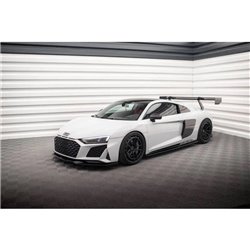 Maxton - Rajouts Des Bas De Caisse V.2 Audi R8 Mk2 Facelift Noir Brillant