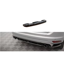 Maxton - Arriere Splitter Volvo XC60 R-Design Mk1 Facelift Noir Brillant