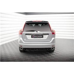 Maxton - Arriere Lame Volvo XC60 R-Design Mk1 Facelift Noir Brillant