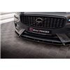 Maxton - Lame Du Pare-Chocs Avant Volvo V90 / S90 R-Design Mk2 Noir Brillant