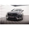 Maxton - Lame Du Pare-Chocs Avant Volvo V90 / S90 R-Design Mk2 Noir Brillant