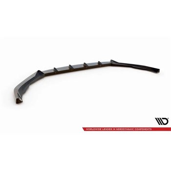 Maxton - Lame Du Pare-Chocs Avant Volvo V90 / S90 R-Design Mk2 Noir Brillant