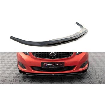 Maxton - Lame Du Pare-Chocs Avant V.4 Mercedes-Benz V-Class W447 Noir Brillant