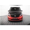 Maxton - Lame Du Pare-Chocs Avant V.4 Mercedes-Benz V-Class W447 Noir Brillant