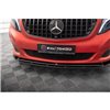 Maxton - Lame Du Pare-Chocs Avant V.4 Mercedes-Benz V-Class W447 Noir Brillant