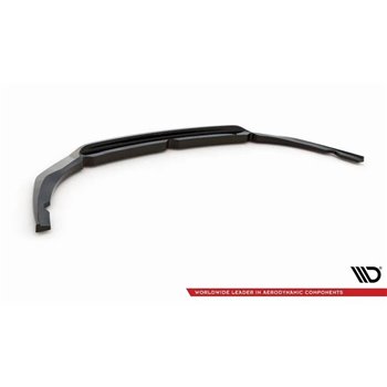 Maxton - Lame Du Pare-Chocs Avant V.1 Kia Optima Mk4 Facelift Noir Brillant
