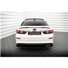 Maxton - Lames De Pare-Chocs Arrière Latérales V.2 Kia Optima Mk4 Facelift Noir Brillant