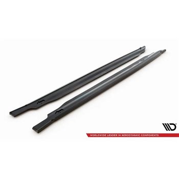 Maxton - Rajouts Des Bas De Caisse Kia Optima Mk4 Facelift Noir Brillant