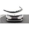 Maxton - Lame Du Pare-Chocs Avant V.2 Kia Optima Mk4 Facelift Noir Brillant