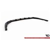 Maxton - Lame Du Pare-Chocs Avant V.2 Kia Optima Mk4 Facelift Noir Brillant