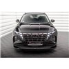 Maxton - Lame Du Pare-Chocs Avant V.2 Hyundai Tucson Mk4 Noir Brillant