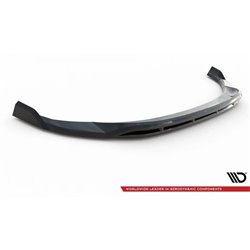 Maxton - Lame Du Pare-Chocs Avant V.2 Hyundai Tucson Mk4 Noir Brillant