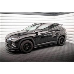 Maxton - Rajouts Des Bas De Caisse Hyundai Tucson Mk4 Noir Brillant